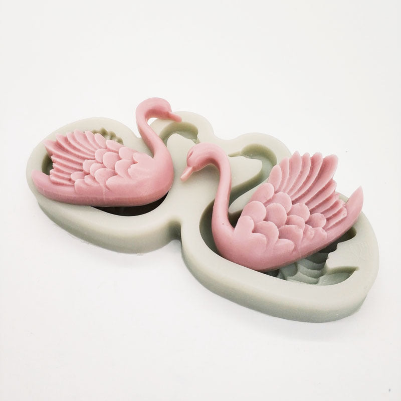Silikonform Flamingo