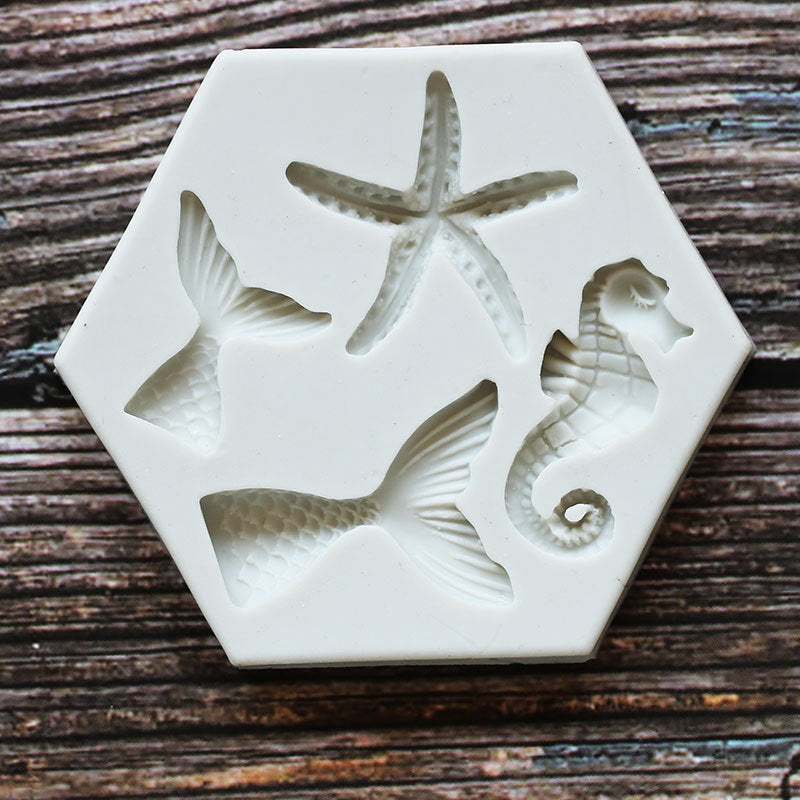 Silikonform Meerjungfrau