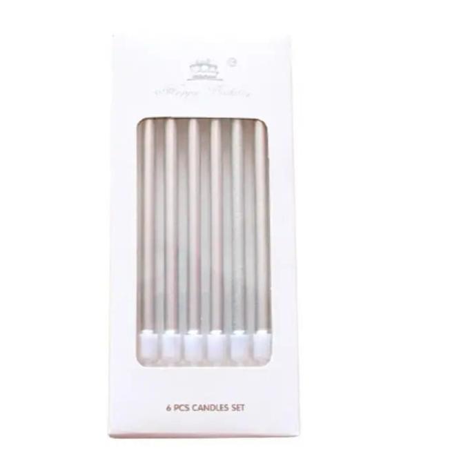 Geburtstagskerzen, 6 Stück