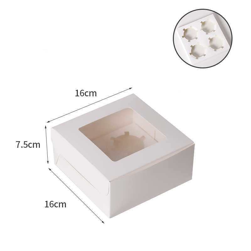 Cupcake Box, 10 Stück