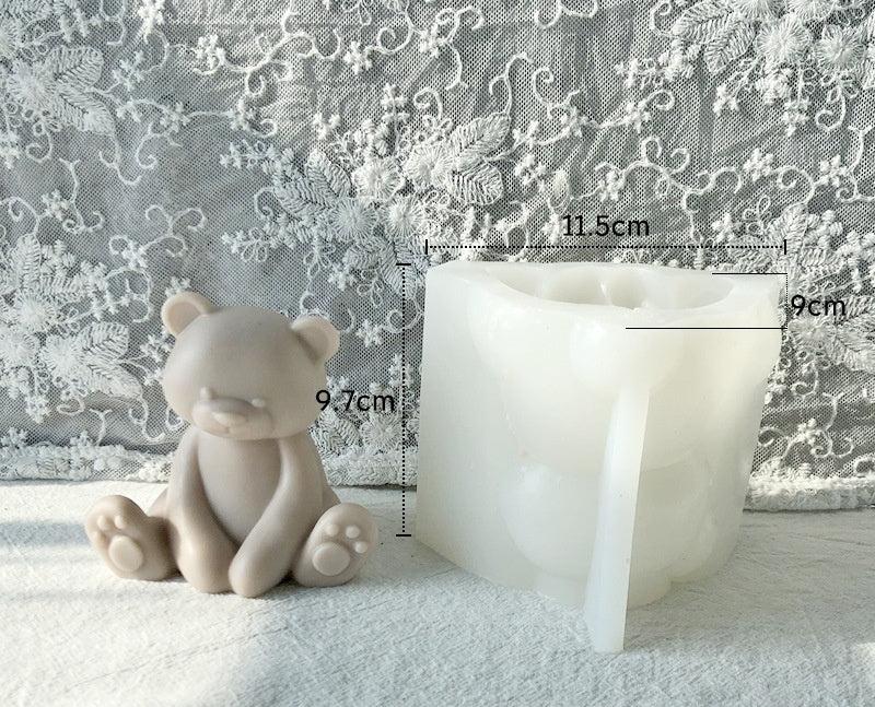 Silikonform Bär