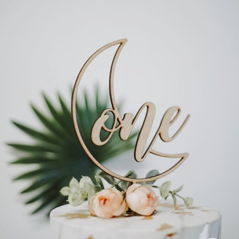 Cake Topper Babyparty ''one''