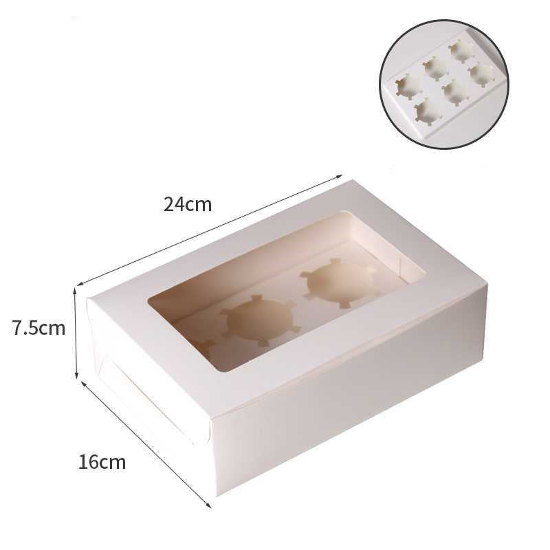 Cupcake Box, 10 Stück