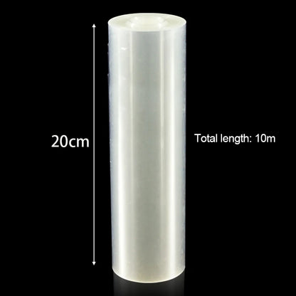 10M Transparent Cake Surround Film Mousse Cake Sheets Kitchen Bakeware Acetate Film for Cake Decor Surrounding Edge Cake Collar