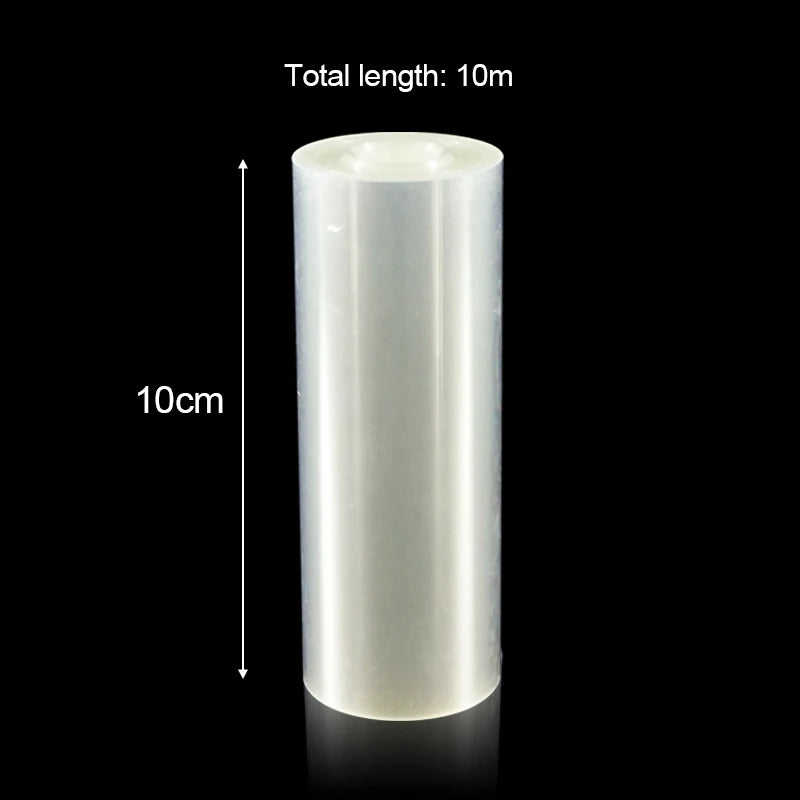 10M Transparent Cake Surround Film Mousse Cake Sheets Kitchen Bakeware Acetate Film for Cake Decor Surrounding Edge Cake Collar