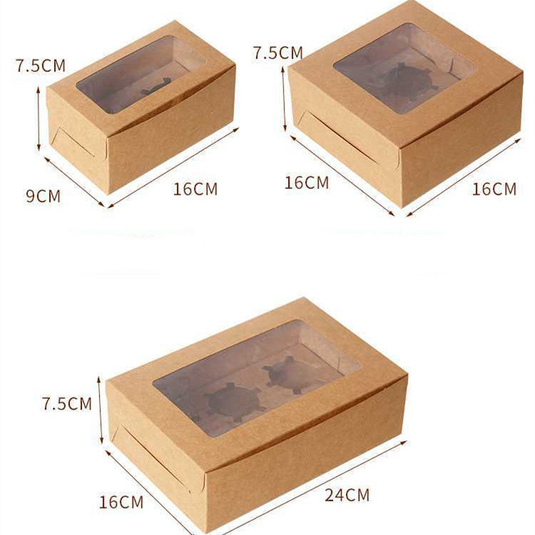 Cupcake Box, 10 Stück