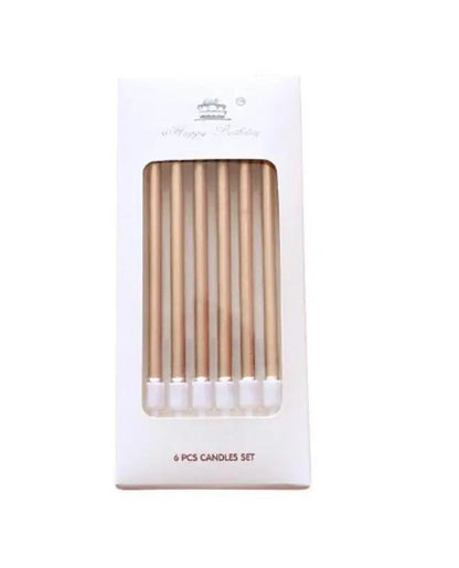 Geburtstagskerzen, 6 Stück