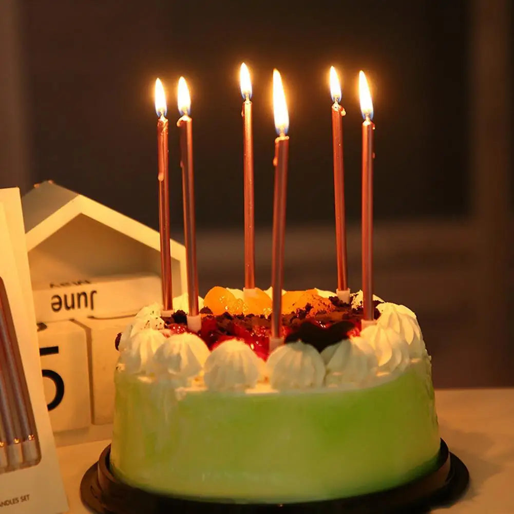 Geburtstagskerzen, 6 Stück