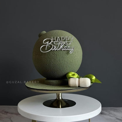 Cake Topper ''Happy Birthday''