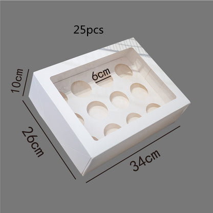 Cupcake Box für Cupcakes/Mini Cupcakes