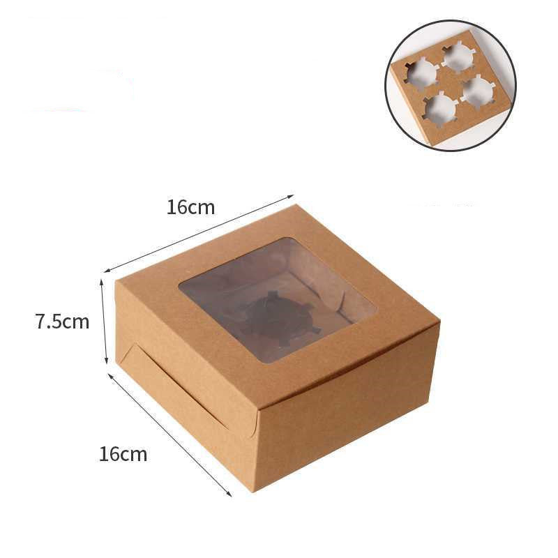 Cupcake Box, 10 Stück