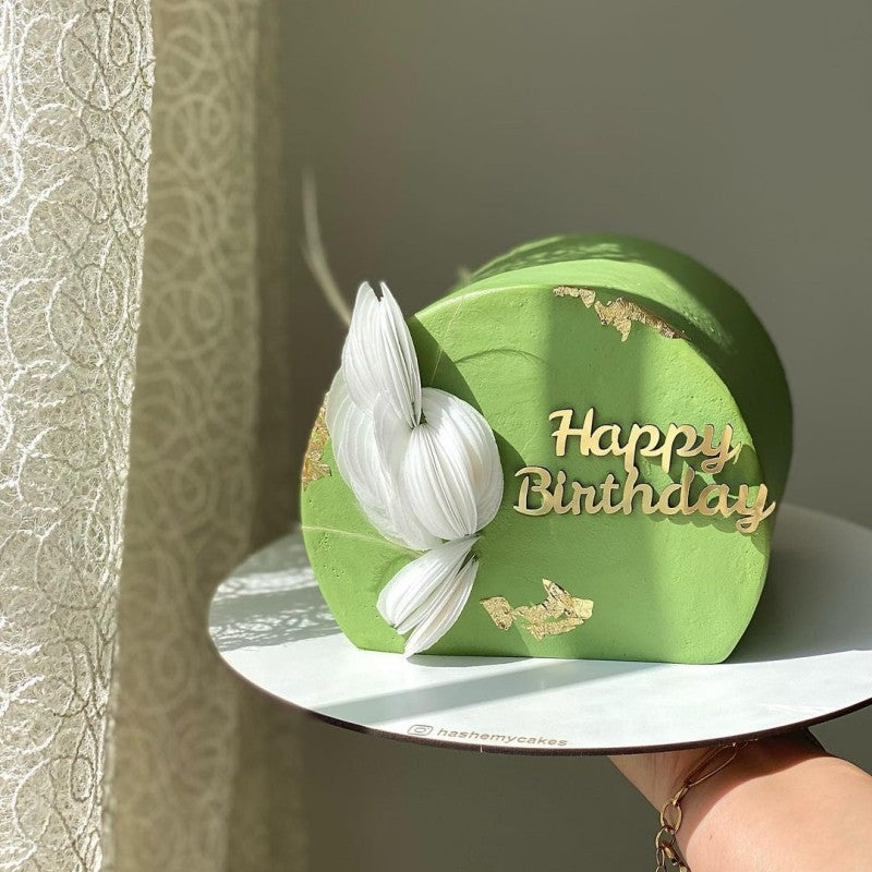 Cake Topper ''Happy Birthday''