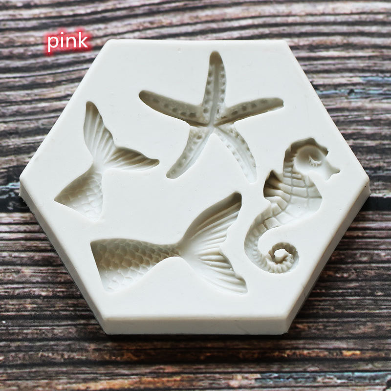 Silikonform Meerjungfrau