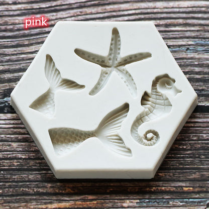 Silikonform Meerjungfrau