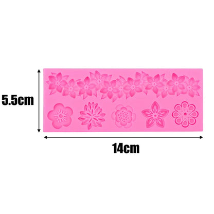 Barock Fondant Silikonform, Tortenranddekoration
