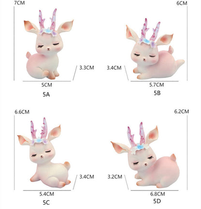 Torten Topper ''Charmante Hirschfiguren''