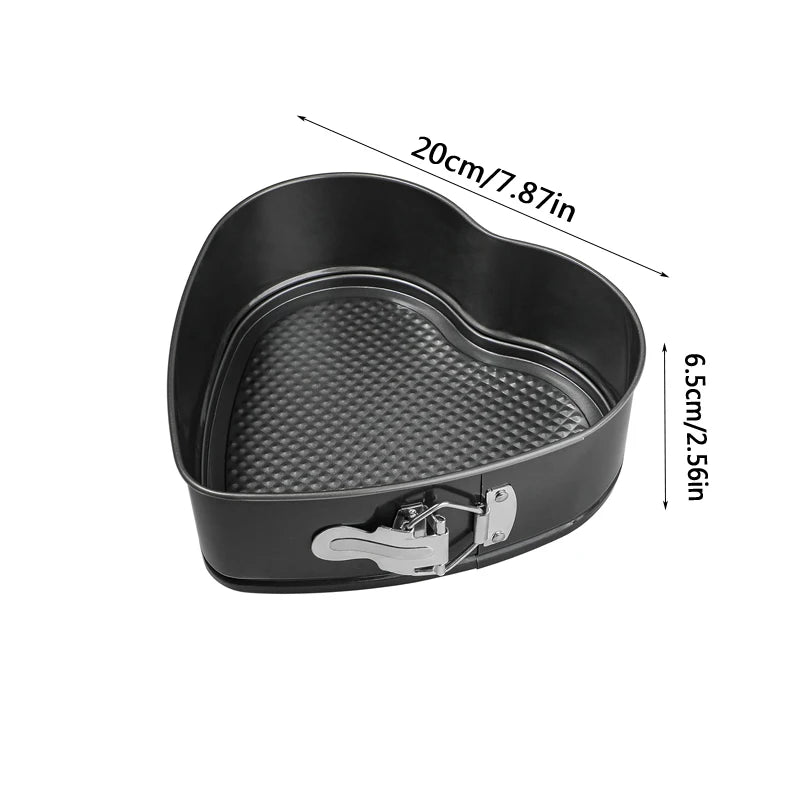 Backspringformen Herz/Rund/Eckig