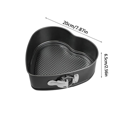 Backspringformen Herz/Rund/Eckig