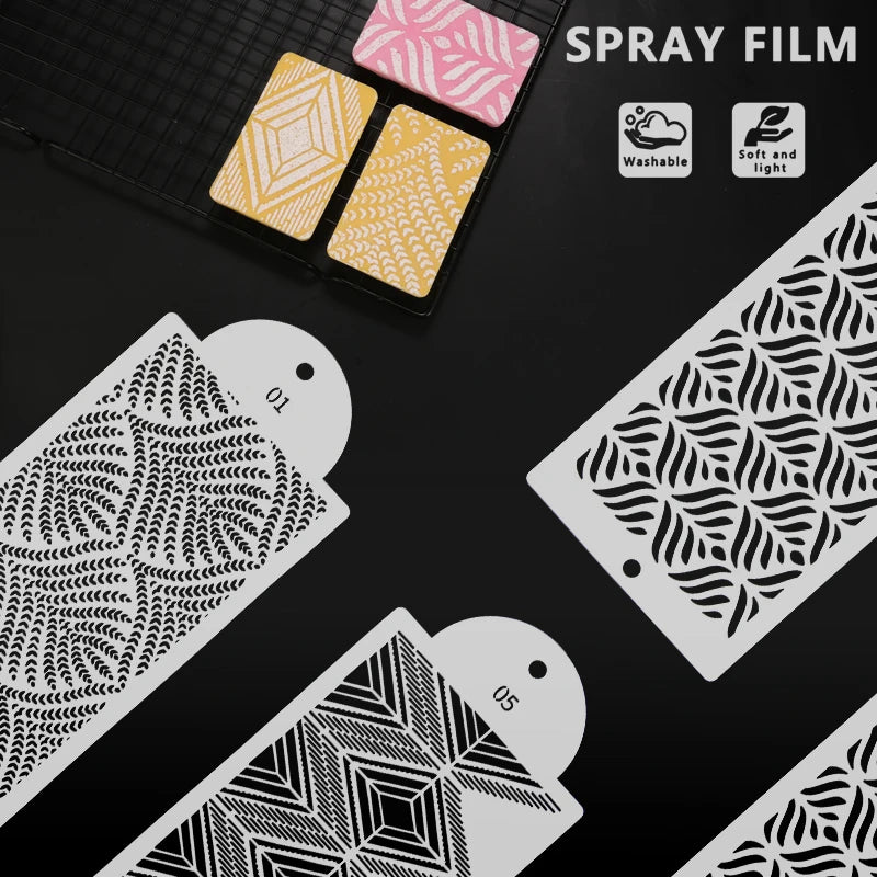  Tortenschablone, 3 Stück