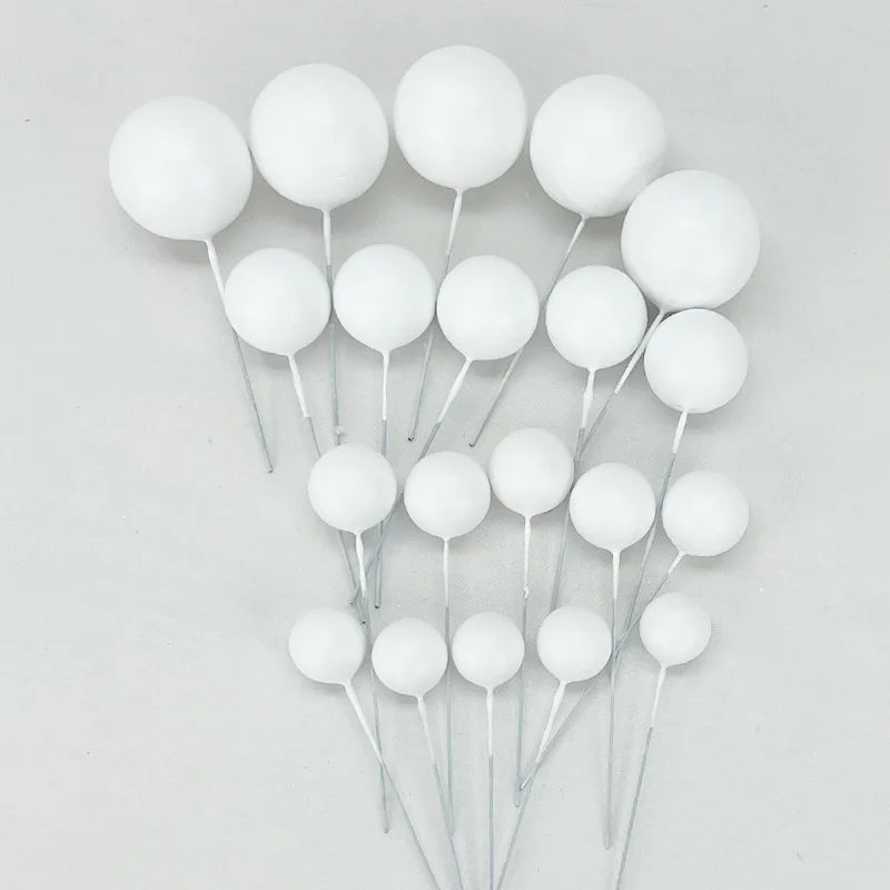 20 Stück Tortendeko Kugeln 