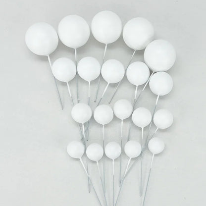 20 Stück Tortendeko Kugeln 