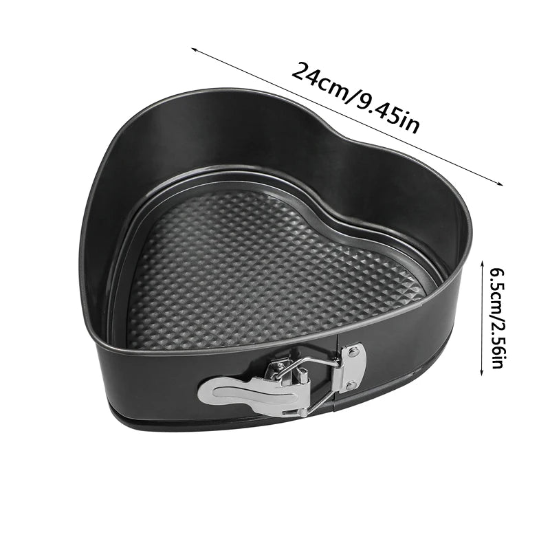 Backspringformen Herz/Rund/Eckig