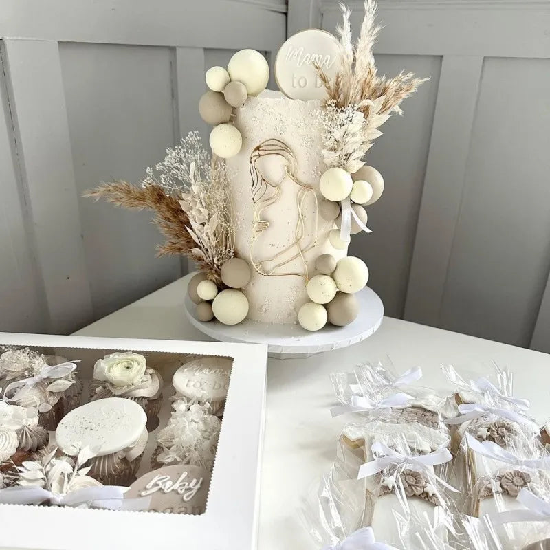 Cake Topper aus Acryl, für Babyparty Ideen