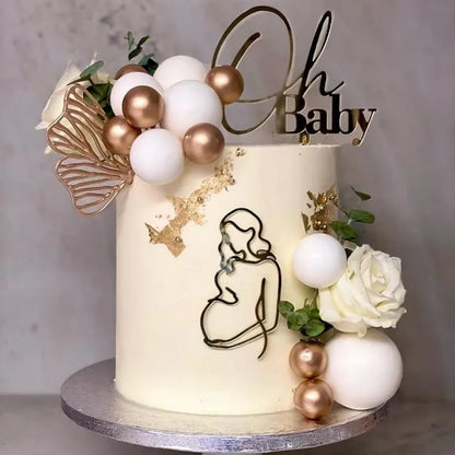 Cake Topper aus Acryl, für Babyparty Ideen