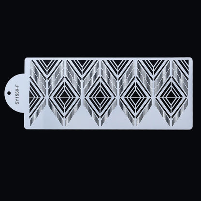  Tortenschablone, 3 Stück