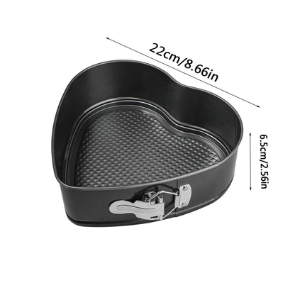 Backspringformen Herz/Rund/Eckig