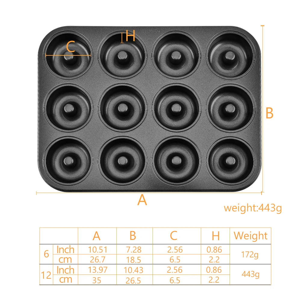 12er Donuts Backform 