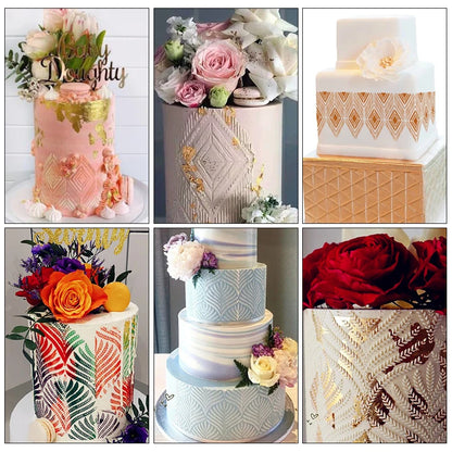  Tortenschablone, 3 Stück