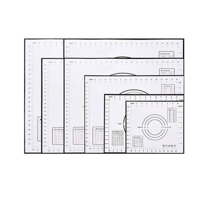 Oversize 80/70/60Cm Silicone Baking Mat Pastry Rolling Kneading Pad Kitchen Crepes Pizza Dough Non-Stick Pan Pastry Mat