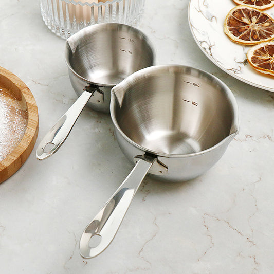 Messbecher aus Edelstahl