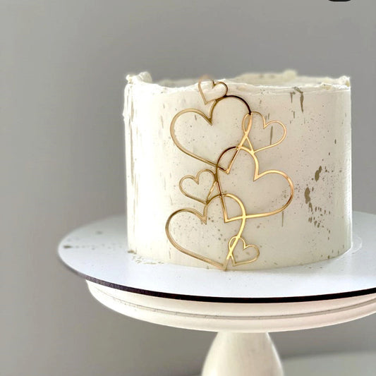 Cake Topper Herz