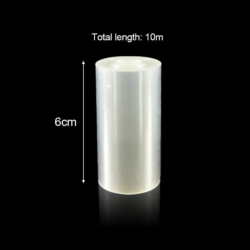 10M Transparent Cake Surround Film Mousse Cake Sheets Kitchen Bakeware Acetate Film for Cake Decor Surrounding Edge Cake Collar