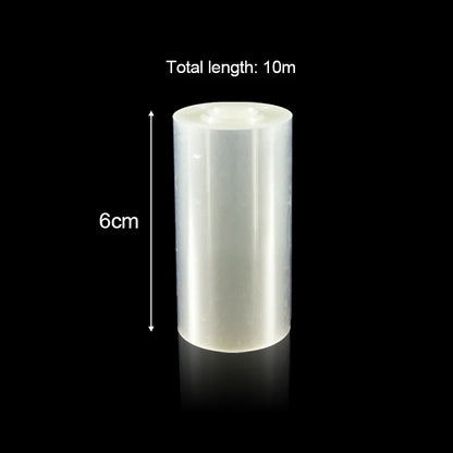 10M Transparent Cake Surround Film Mousse Cake Sheets Kitchen Bakeware Acetate Film for Cake Decor Surrounding Edge Cake Collar