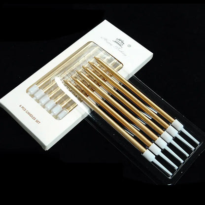 Geburtstagskerzen, 6 Stück