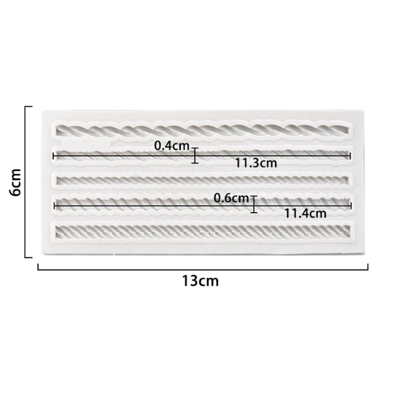 Baroque Grace Fondant Silicone Mold Embossed Flower Lace Mold 3D Carved Decorative Cupcake Decoration Resin Molds