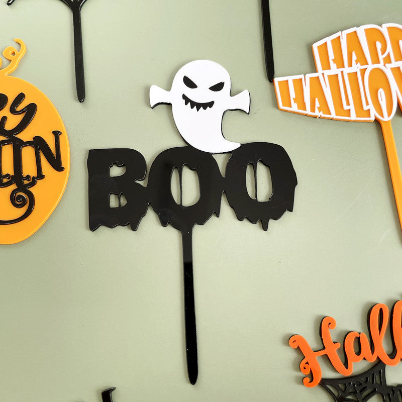 Halloween Cake Topper, Acryl