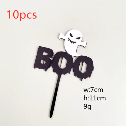 Halloween Cake Topper, Acryl